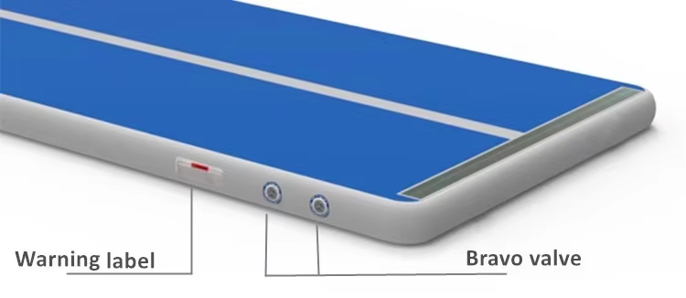OEM Blue Air Tumbling Mat 10ft/13ft/16ft/20ft Inflatable Gymnastics Air Mat for Gymnastics For Sports Equipment Store - 图片 3