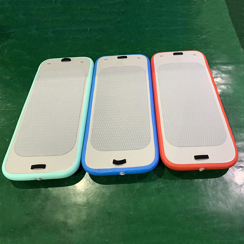 Customized Inflatable Stand Up Paddle Board Aquatic Yoga Fitness Floating Mat - 图片 8