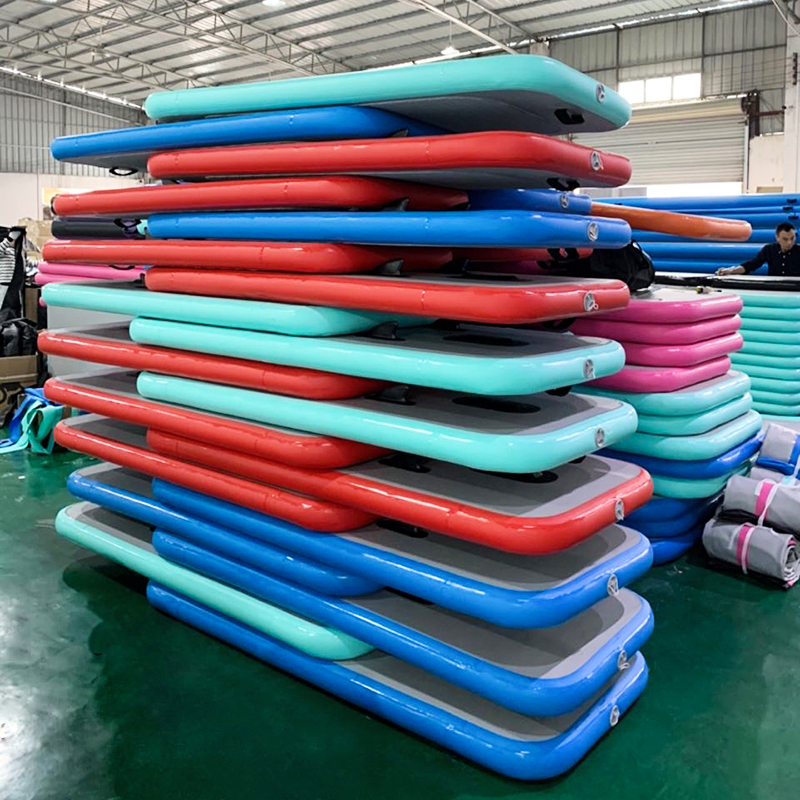 Customized Inflatable Stand Up Paddle Board Aquatic Yoga Fitness Floating Mat - 图片 9